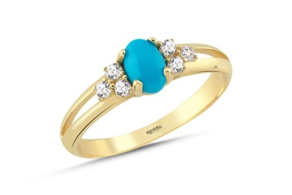 Firuze Taşlı Yüzük