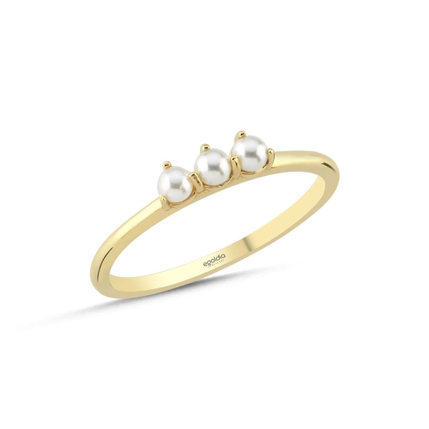 İnci Üçlü Yüzük