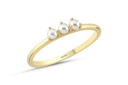 İnci Üçlü Yüzük