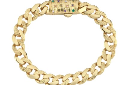 Gökkuşağı Renkli Taşlı Modern Gurmet Bileklik