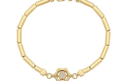 Altıgen Daire Taşlı Ajda Tasarım Bileklik