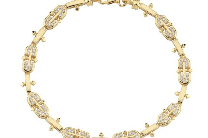 Şövalye Tasarım Taşlı Bileklik