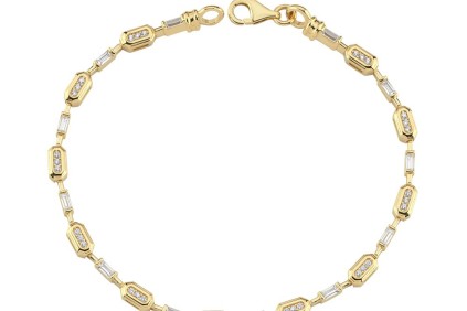 Altıgen Kare Taşlı Bileklik