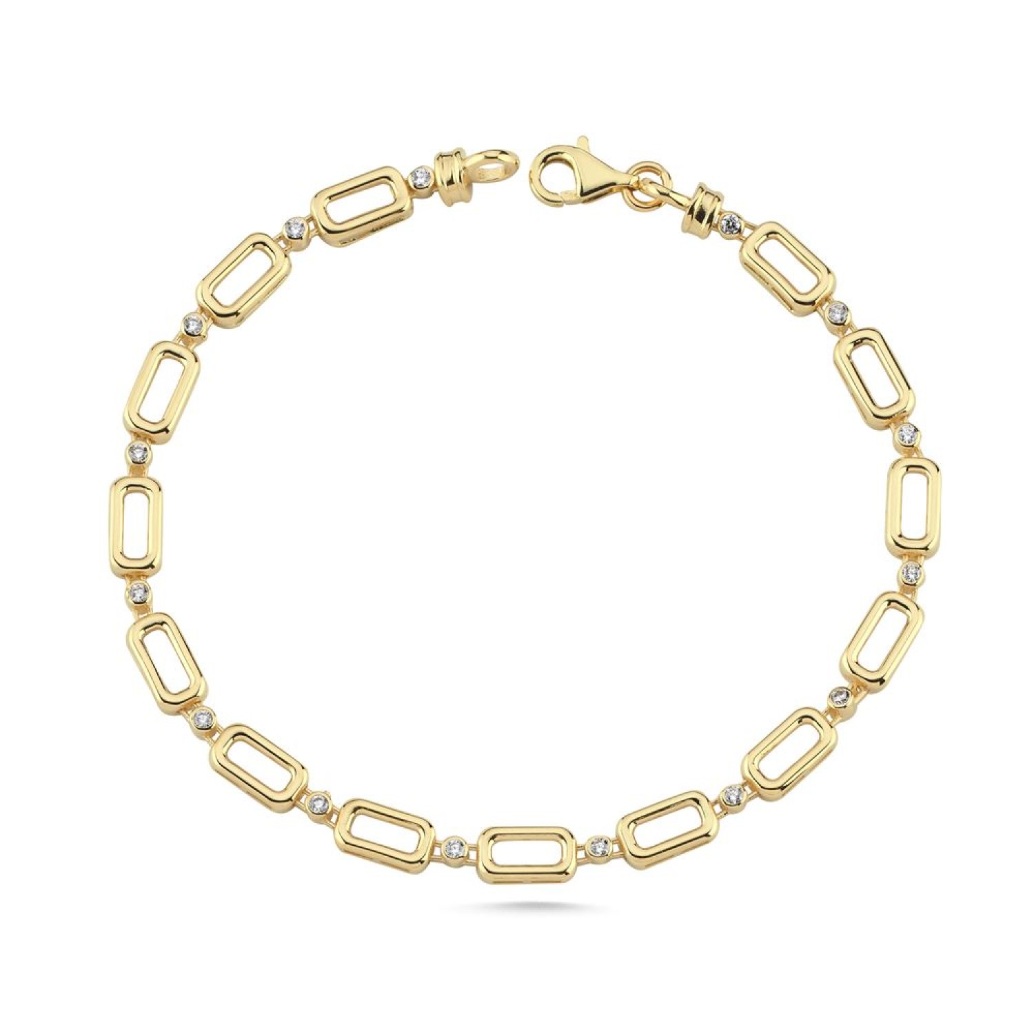 Ataç Tasarım Nokta Taşlı Bileklik