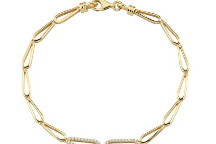 V Askı Tasarım Taşlı Bileklik