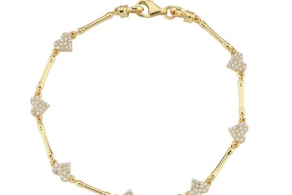 Kalp Taşlı Tasarım Bileklik