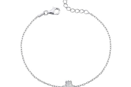 Gümüş Bileklik Amoura 