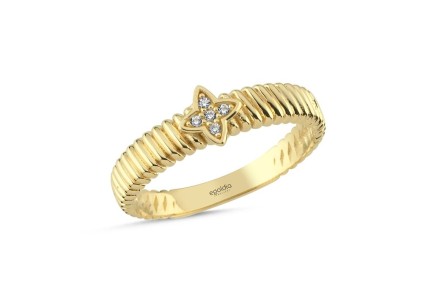 Yonca Taşlı Tasarım Yüzük