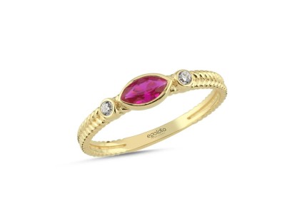 Damla Taşlı Yüzük