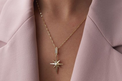 Kuzey Yıldızı Kolye Ucu