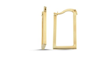 Dikdörtgen Tasarım Küpe