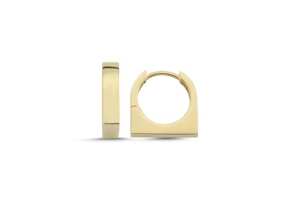 Kare Oval Tasarım Küpe