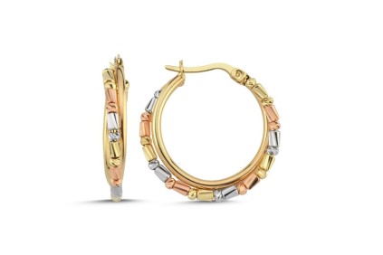 Dorika Silindir Tasarım Küpe