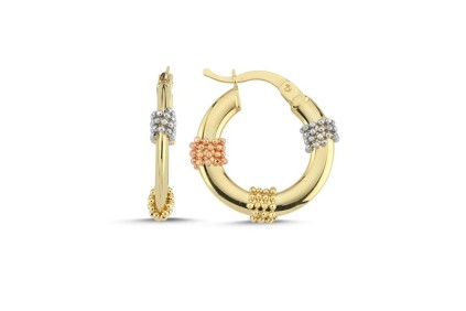 Dorika Düz Tasarım Küpe