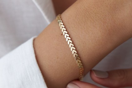 Buğday Altın Bileklik