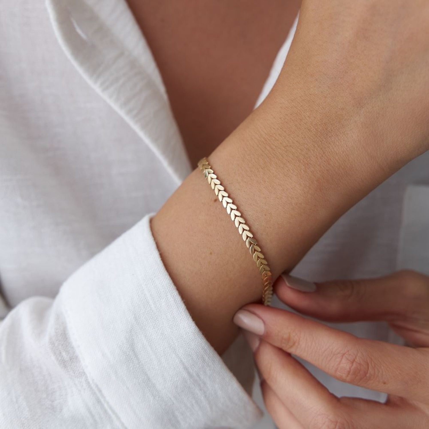 Buğday Altın Bileklik