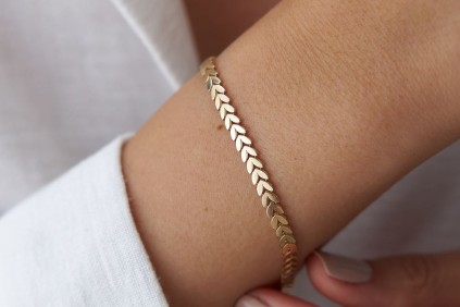 Buğday Altın Bileklik