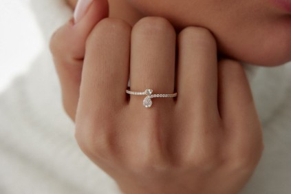 Damla Taş Tasarım Yüzük