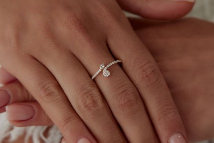 Damla Taş Tasarım Yüzük