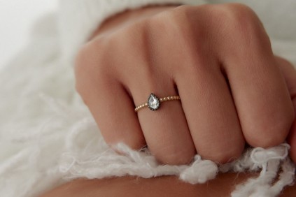 Damla Tatşlı Burgu Yüzük