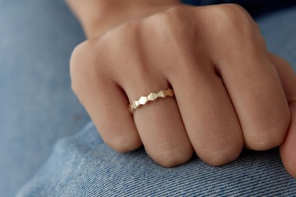 Petek Tasarım Yüzük