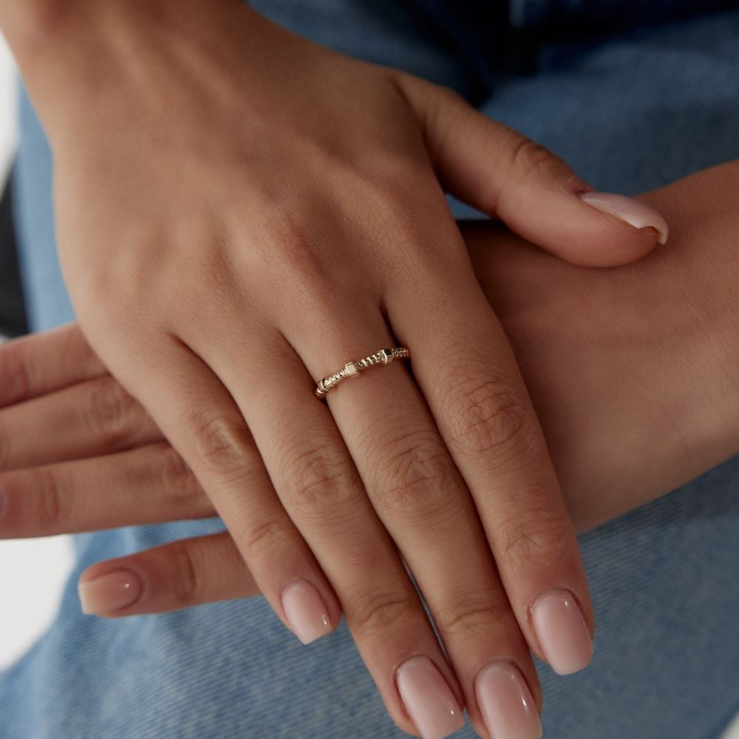 Somun Vida Burgu Tasarım Yüzük