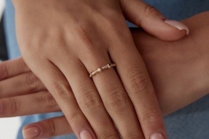 Somun Vida Burgu Tasarım Yüzük