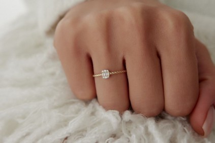 Baget Burgu Tasarım Yüzük