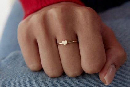 Kalp Tasarım Yüzük