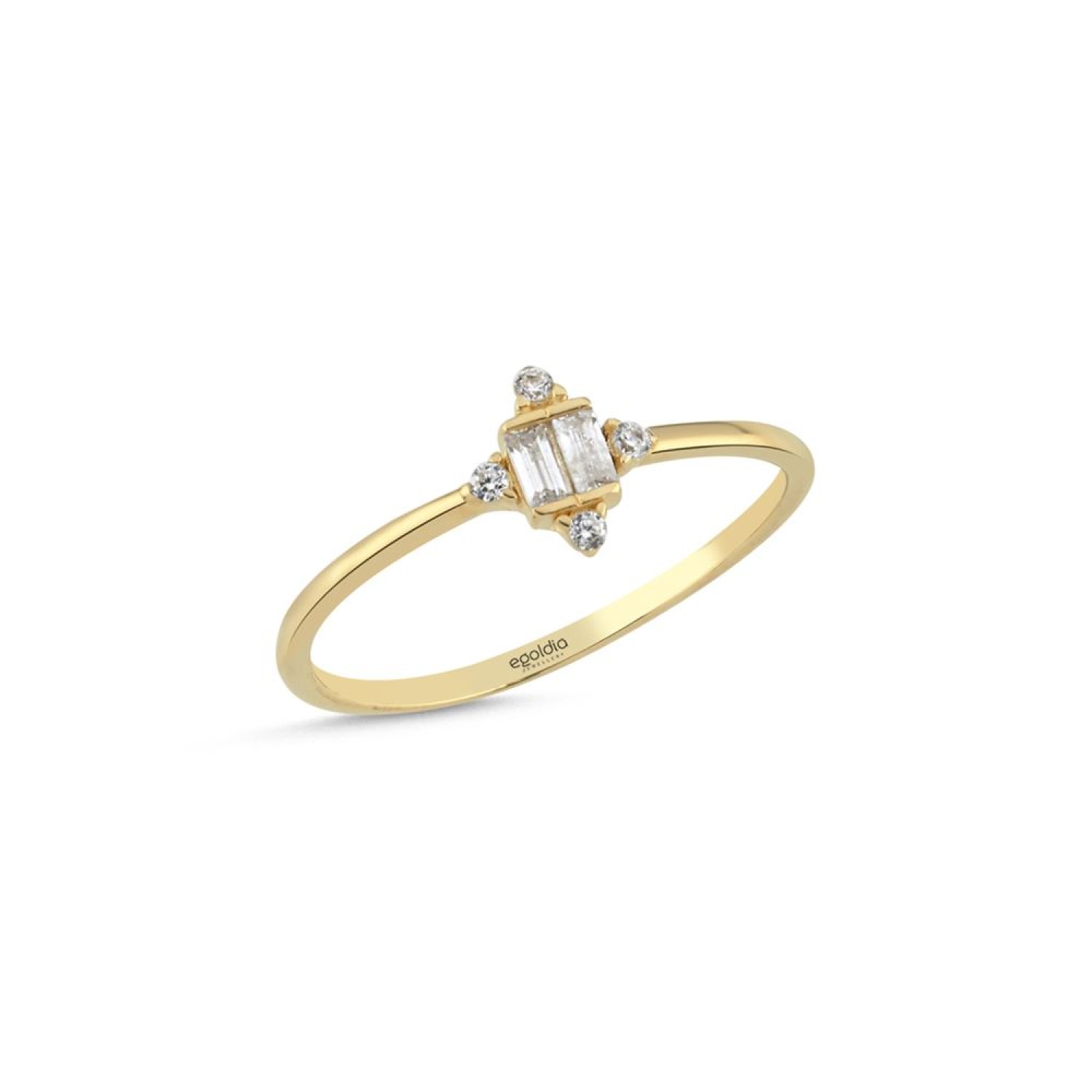 Baget Taşlı Yüzük