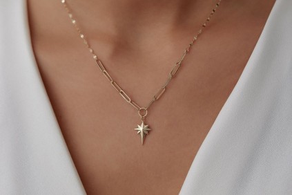 Kutup Yıldız Kolye