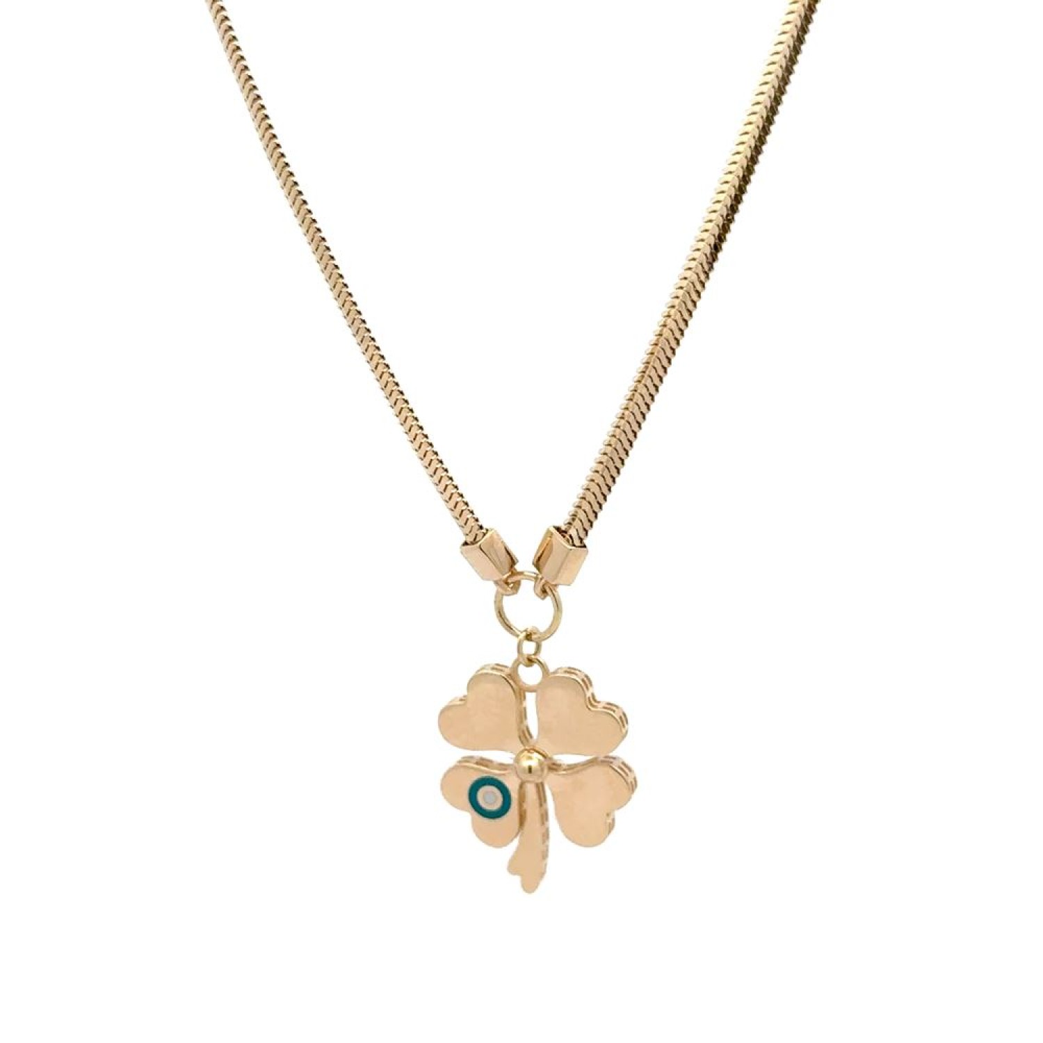 Balıksırtı Yonca Kolye