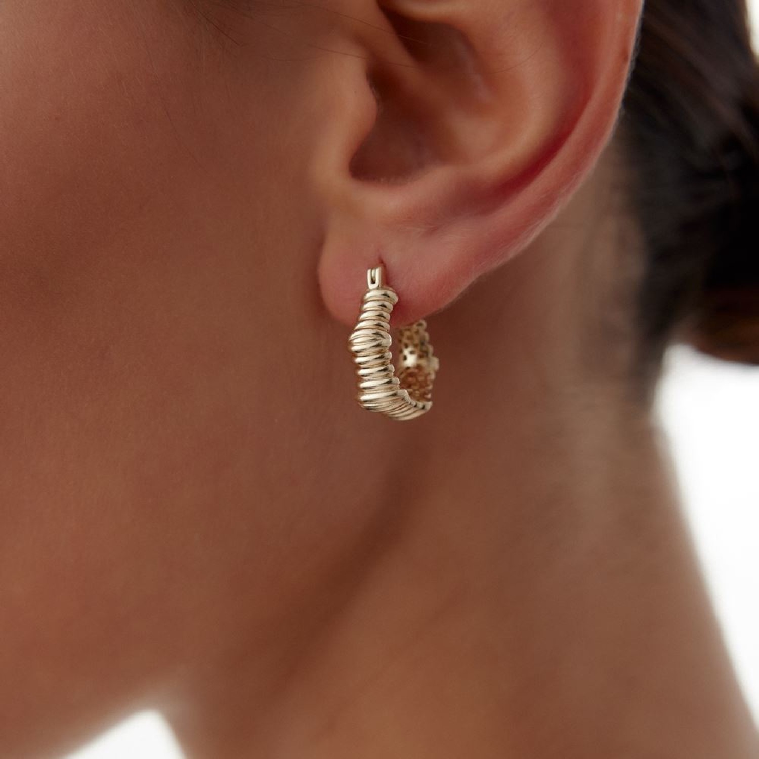 Çizgi Tasarım Küpe