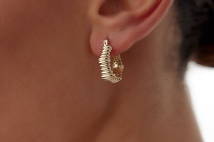 Çizgi Tasarım Küpe