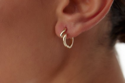 Yamuk Tasarım Küpe