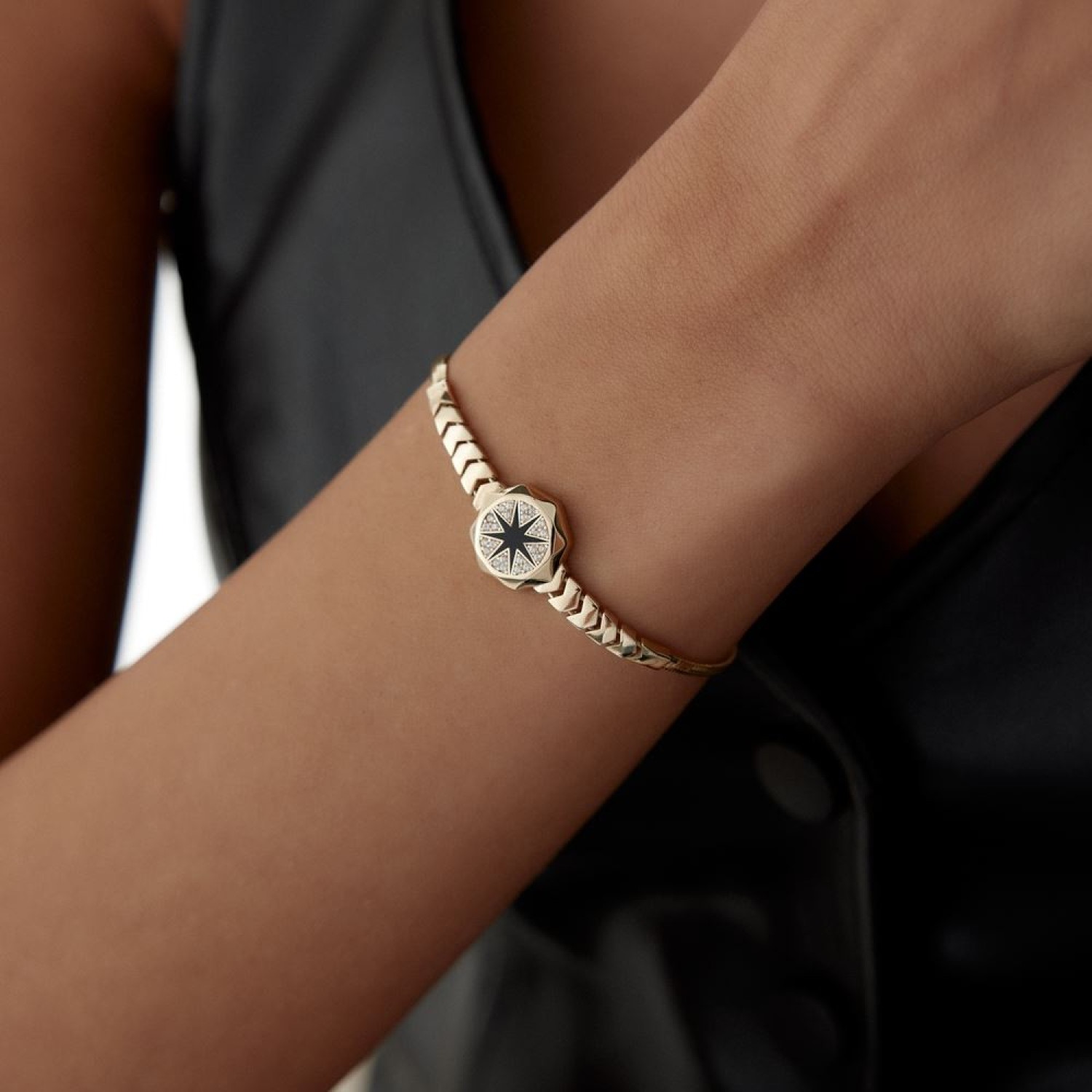 Kutup Yıldız Taşlı Bileklik