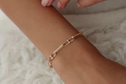 Ataç Dorika Taşlı Tasarım Bileklik