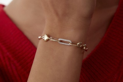 Ataç Sonsuz Kalp Tasarım Bileklik