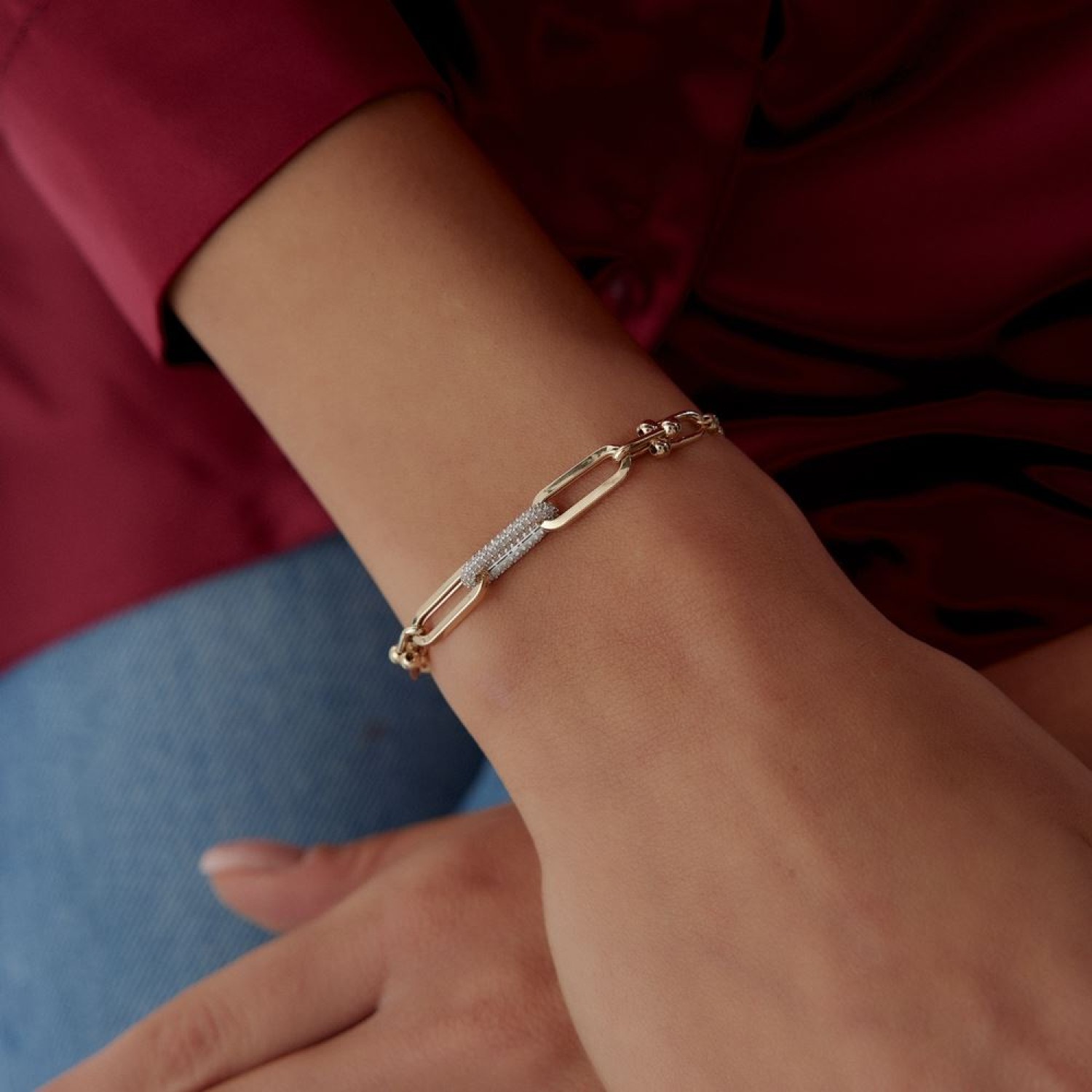 Ataç T Trend Zincir Bileklik