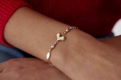 Kalp Dorika Tasarım Bileklik