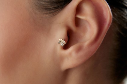 Arı Tasarım Taşlı Piercing