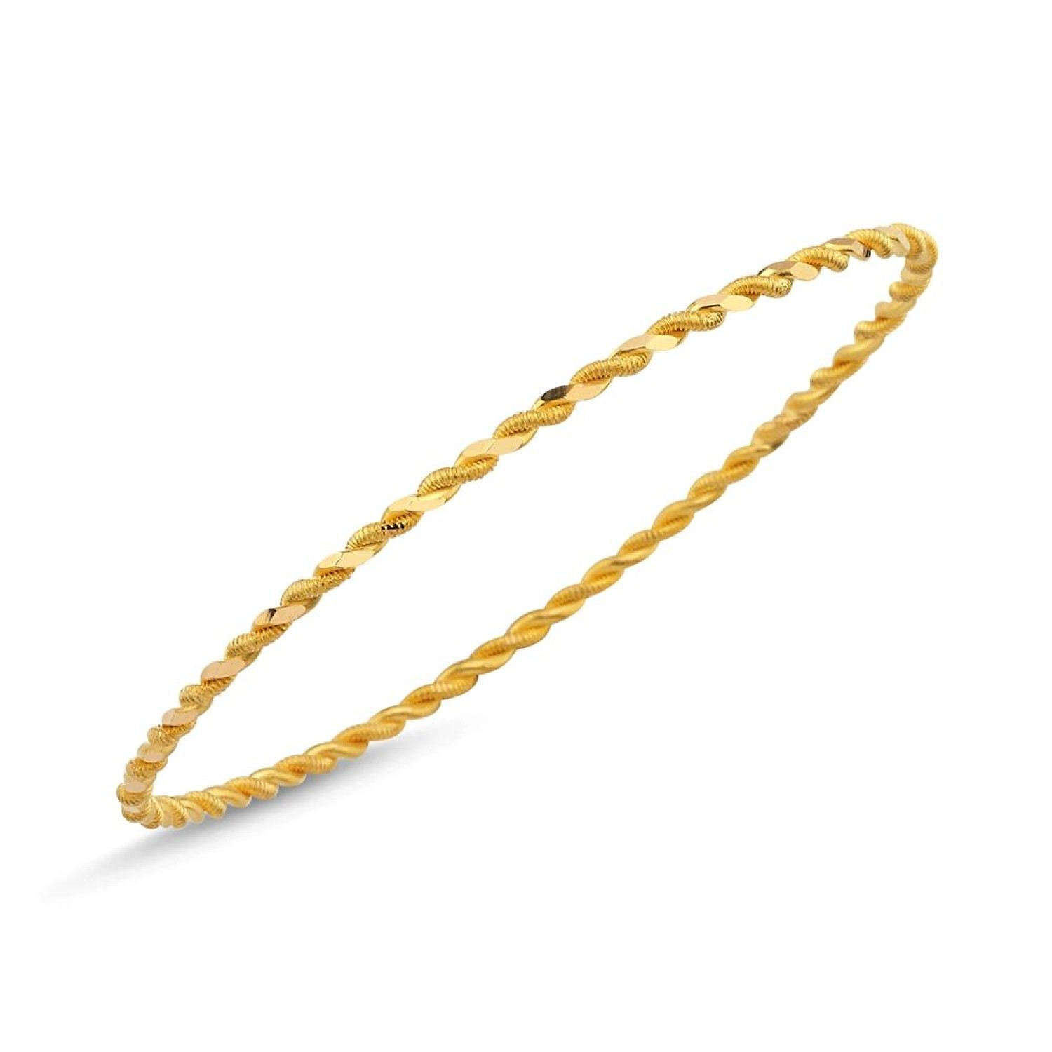 10 Gr İkili Burma 22 Ayar Bilezik