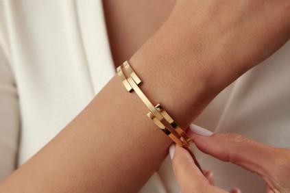 Kırmızı Kaburga Tekli Kelepçe