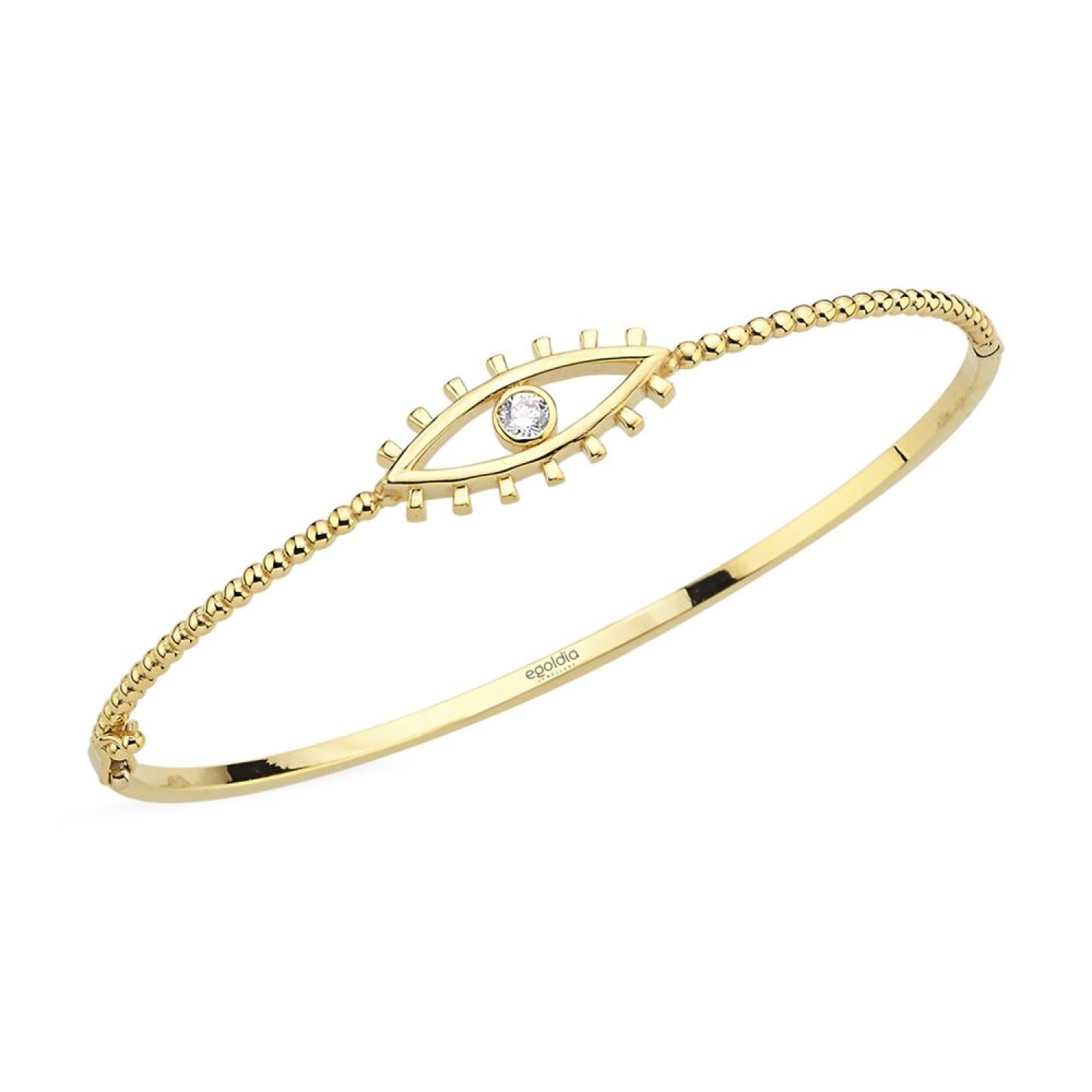 Göz Tasarım Taşlı Kelepçe