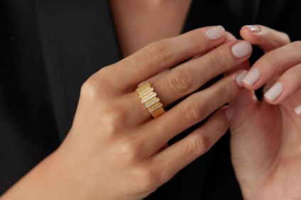 Senfoni Kalze Taşlı Yüzük