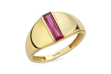 Zümrüt Taşlı Yüzük