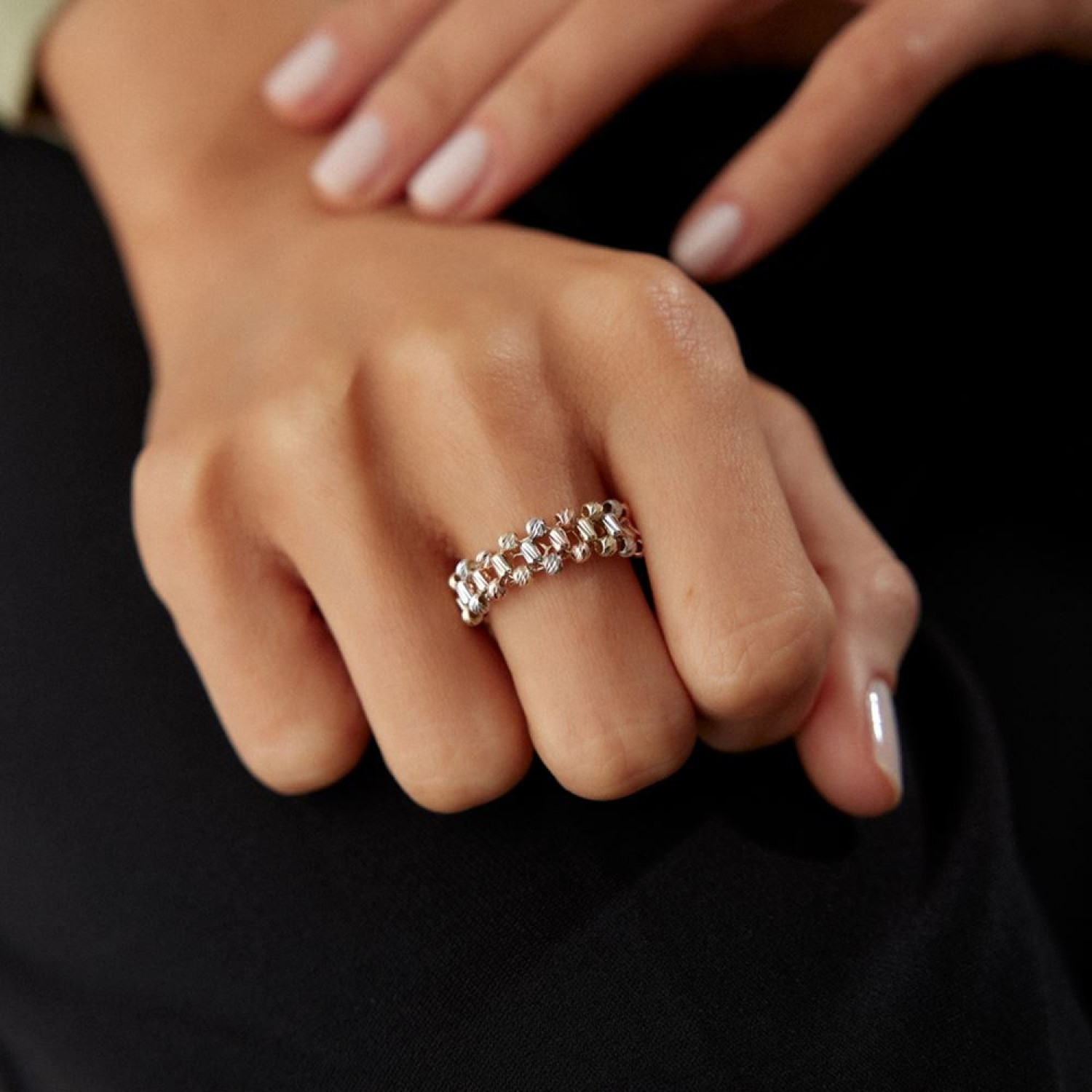 Dorika İki Sıra Yüzük