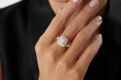 Baget Altın Yüzük