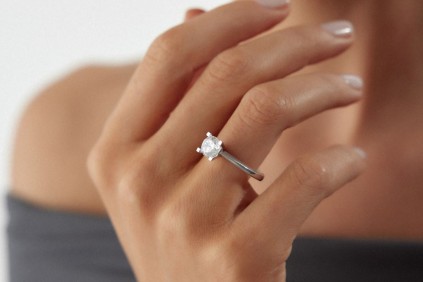 Altın Tektaş Yüzük