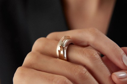 Üç Renk Yatay Yüzük